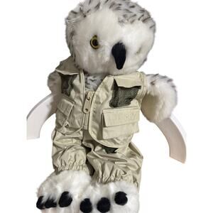 Build A Bear Snowy Spotted Owl  Hedwig * includes clothes